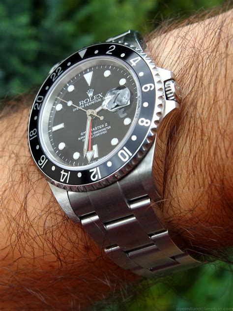 rolex gmt wrist shot